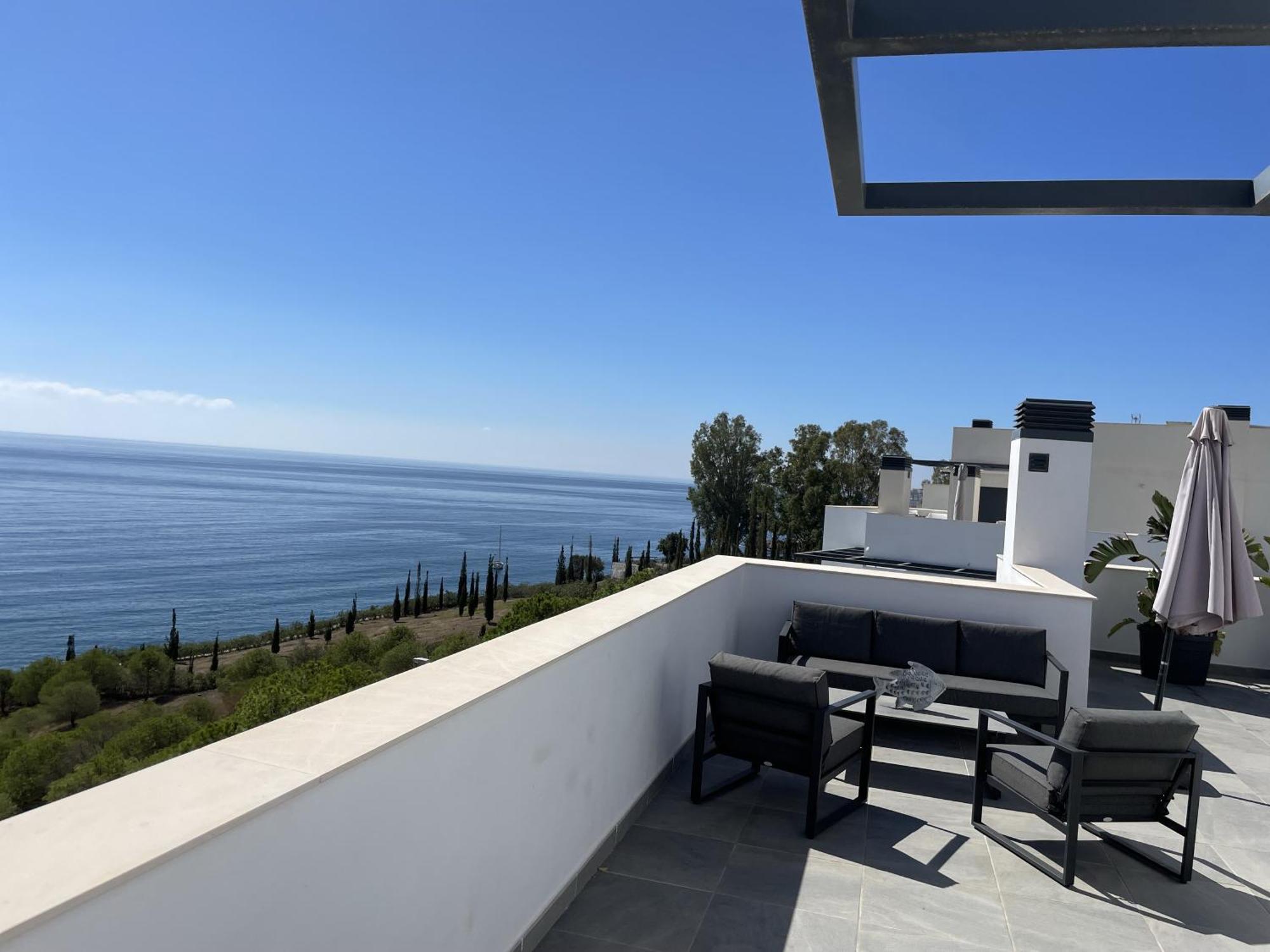 Sunny Penthouse Beach Apartment With Panoramic Views Almuñécar Zewnętrze zdjęcie